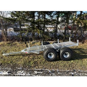 REMORQUE A BOIS 2 X 7 GALVANISÉ